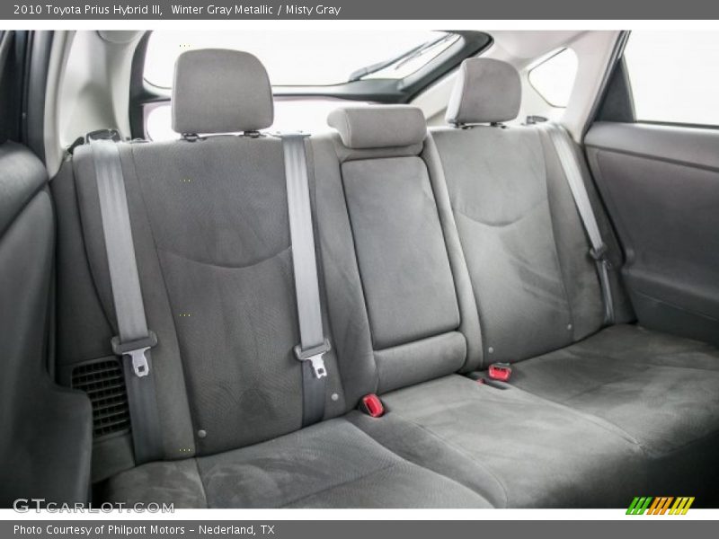 Winter Gray Metallic / Misty Gray 2010 Toyota Prius Hybrid III