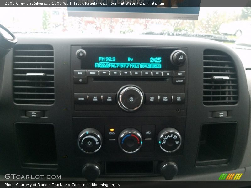 Summit White / Dark Titanium 2008 Chevrolet Silverado 1500 Work Truck Regular Cab