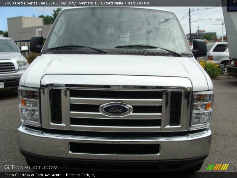 Oxford White / Medium Flint 2008 Ford E Series Van E250 Super Duty Commericial