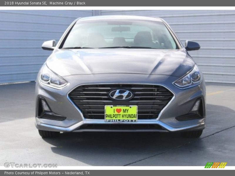 Machine Gray / Black 2018 Hyundai Sonata SE