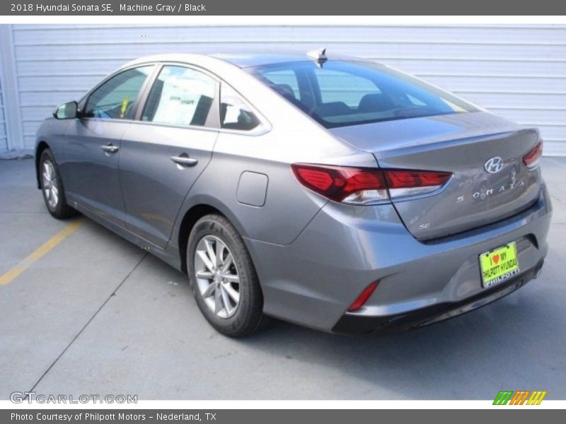 Machine Gray / Black 2018 Hyundai Sonata SE