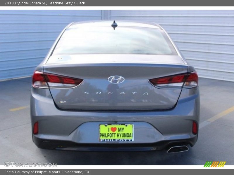 Machine Gray / Black 2018 Hyundai Sonata SE