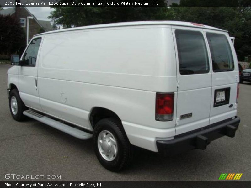 Oxford White / Medium Flint 2008 Ford E Series Van E250 Super Duty Commericial