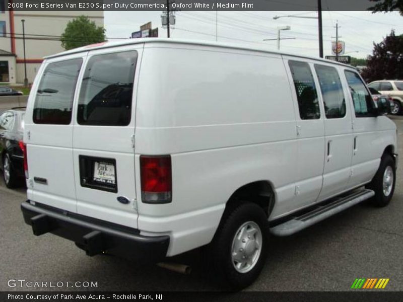 Oxford White / Medium Flint 2008 Ford E Series Van E250 Super Duty Commericial