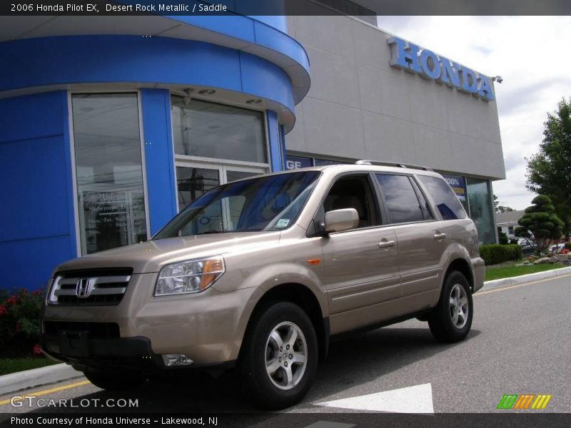 Desert Rock Metallic / Saddle 2006 Honda Pilot EX