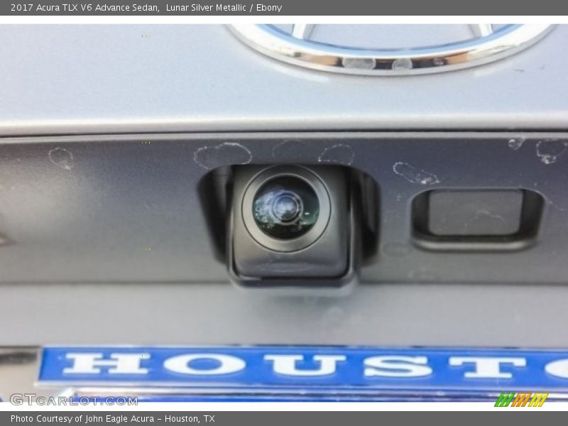 Lunar Silver Metallic / Ebony 2017 Acura TLX V6 Advance Sedan