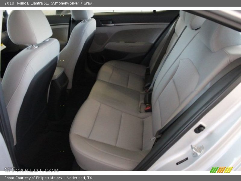 Symphony Silver / Gray 2018 Hyundai Elantra SE