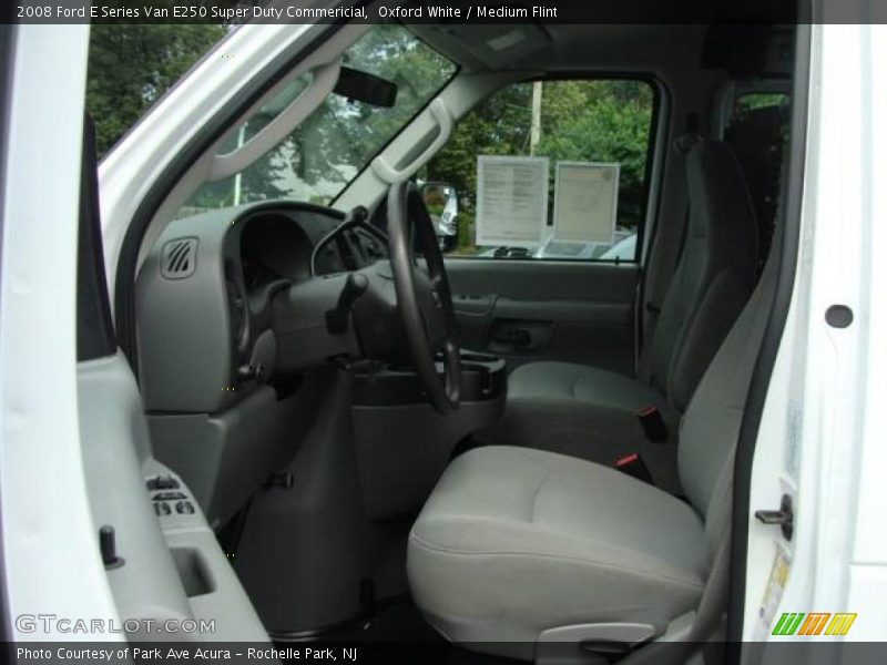 Oxford White / Medium Flint 2008 Ford E Series Van E250 Super Duty Commericial