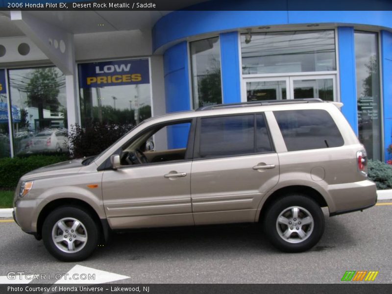 Desert Rock Metallic / Saddle 2006 Honda Pilot EX