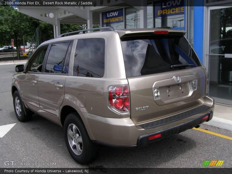 Desert Rock Metallic / Saddle 2006 Honda Pilot EX