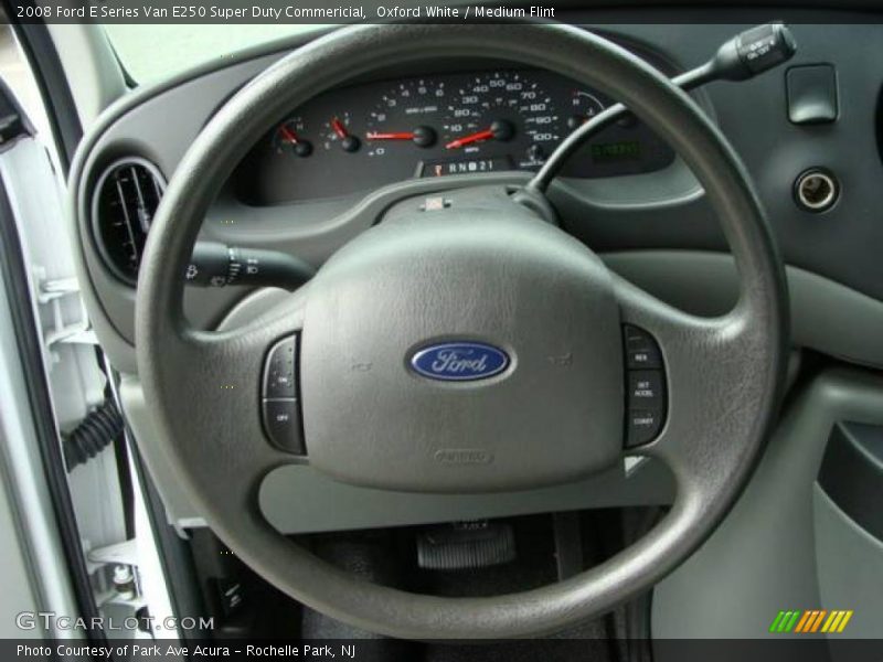 Oxford White / Medium Flint 2008 Ford E Series Van E250 Super Duty Commericial