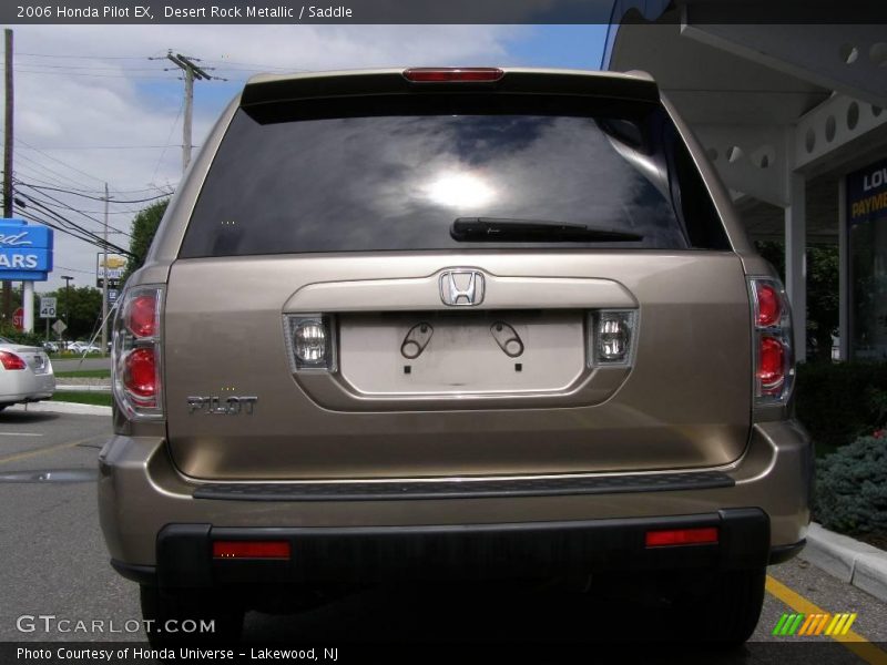 Desert Rock Metallic / Saddle 2006 Honda Pilot EX