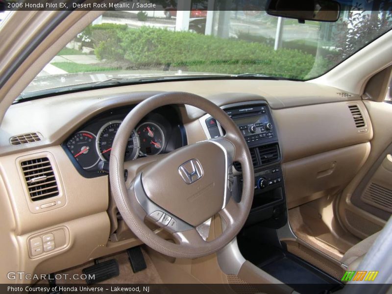 Desert Rock Metallic / Saddle 2006 Honda Pilot EX