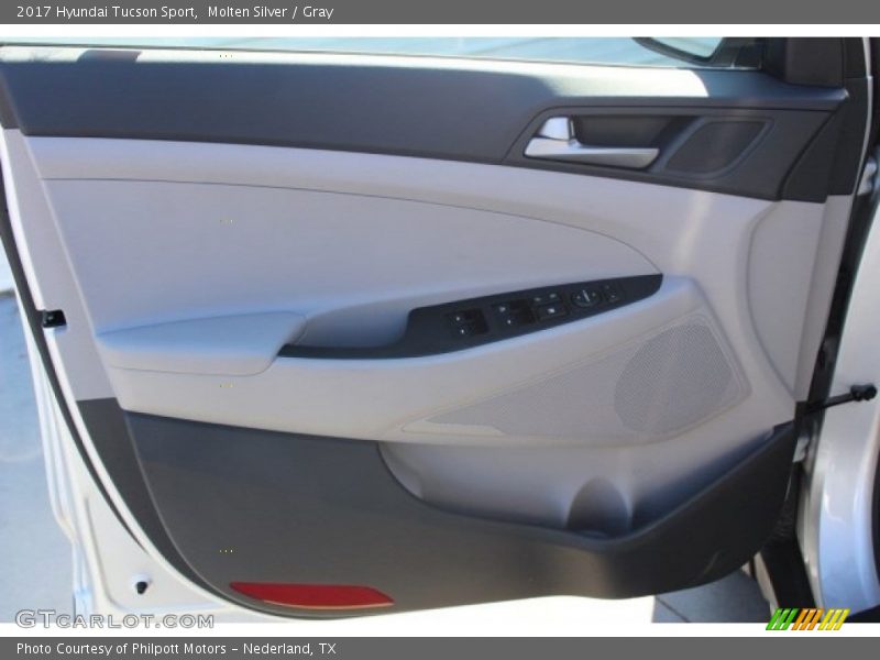 Molten Silver / Gray 2017 Hyundai Tucson Sport