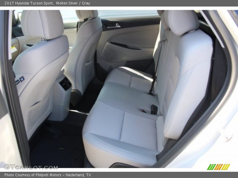 Molten Silver / Gray 2017 Hyundai Tucson Sport