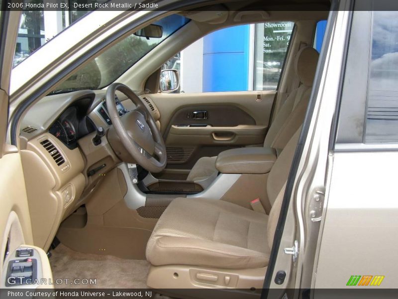Desert Rock Metallic / Saddle 2006 Honda Pilot EX