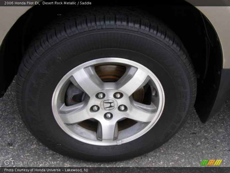 Desert Rock Metallic / Saddle 2006 Honda Pilot EX
