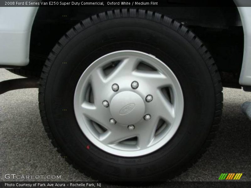 Oxford White / Medium Flint 2008 Ford E Series Van E250 Super Duty Commericial