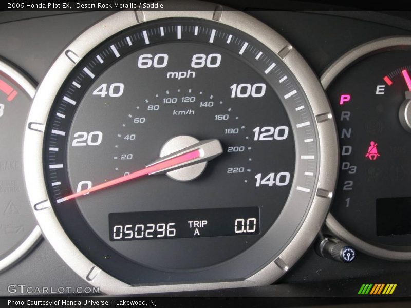 Desert Rock Metallic / Saddle 2006 Honda Pilot EX