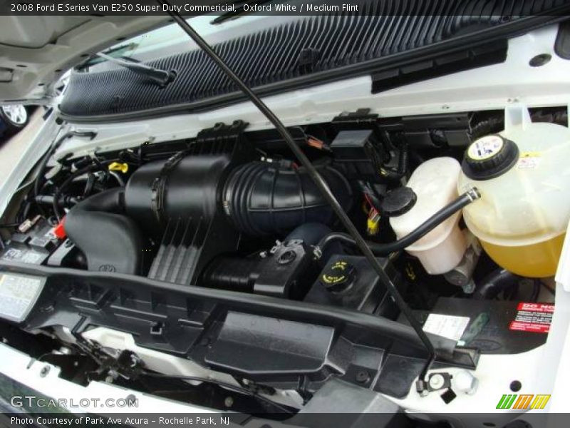 Oxford White / Medium Flint 2008 Ford E Series Van E250 Super Duty Commericial
