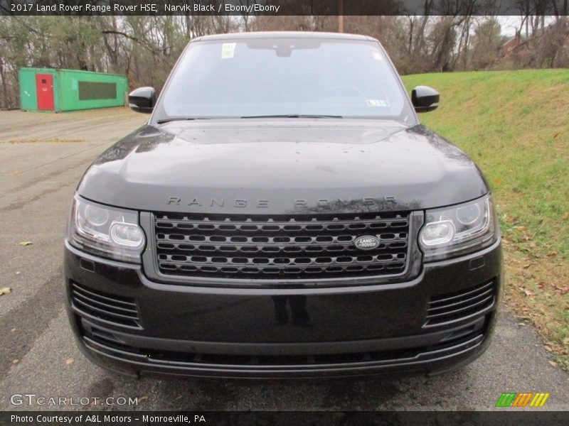 Narvik Black / Ebony/Ebony 2017 Land Rover Range Rover HSE