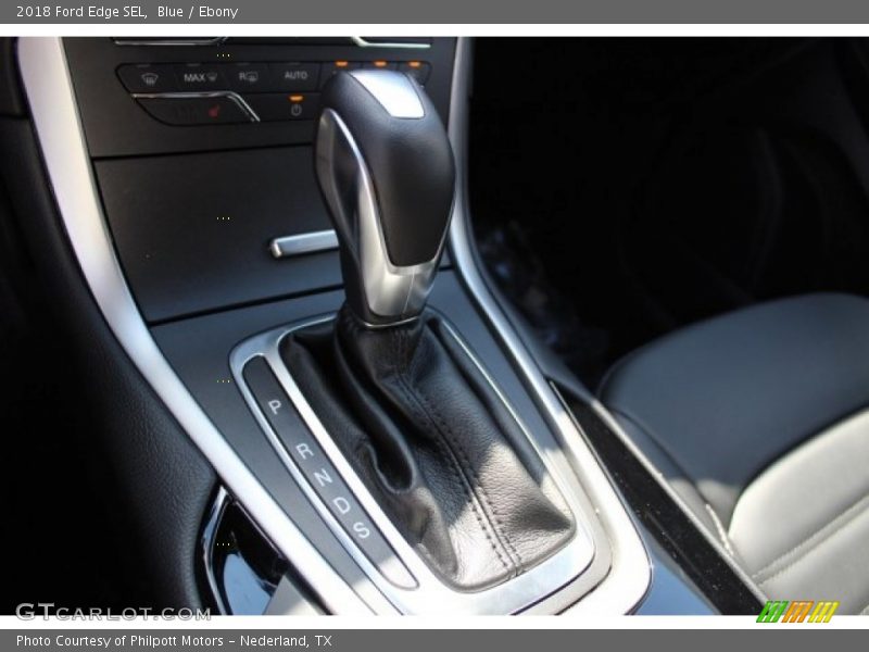 Blue / Ebony 2018 Ford Edge SEL