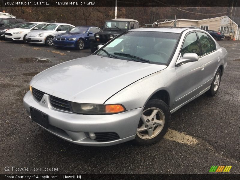 Titanium Metallic / Gray 2002 Mitsubishi Galant LS