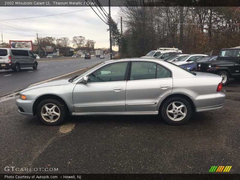 Titanium Metallic / Gray 2002 Mitsubishi Galant LS