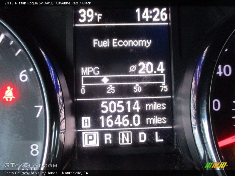 Cayenne Red / Black 2013 Nissan Rogue SV AWD