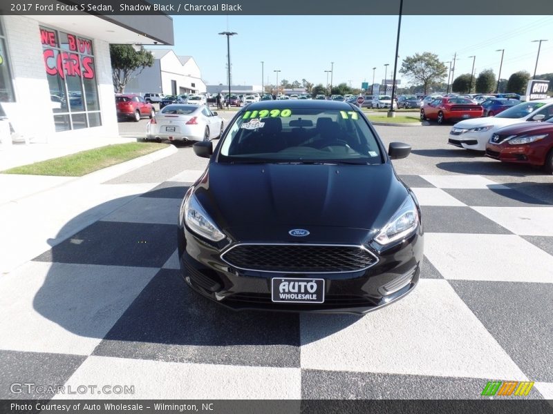 Shadow Black / Charcoal Black 2017 Ford Focus S Sedan