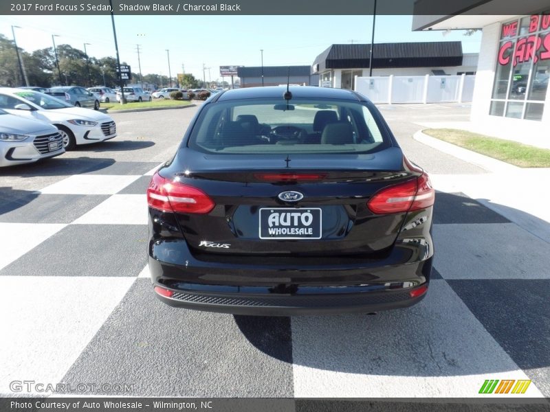 Shadow Black / Charcoal Black 2017 Ford Focus S Sedan