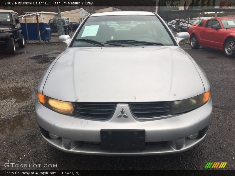 Titanium Metallic / Gray 2002 Mitsubishi Galant LS