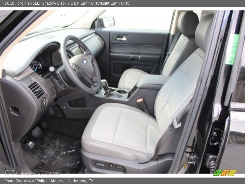  2018 Flex SEL Dark Earth Gray/Light Earth Gray Interior