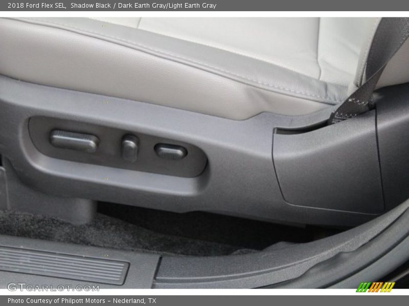 Shadow Black / Dark Earth Gray/Light Earth Gray 2018 Ford Flex SEL