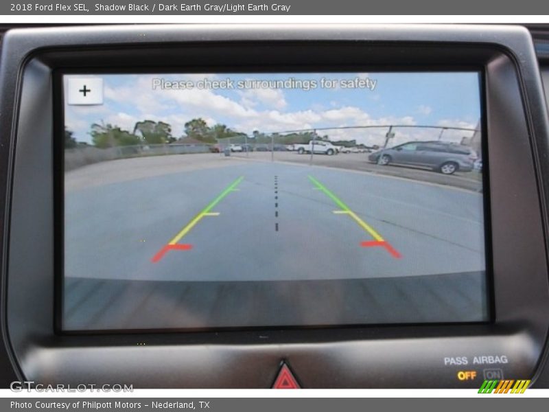 Shadow Black / Dark Earth Gray/Light Earth Gray 2018 Ford Flex SEL