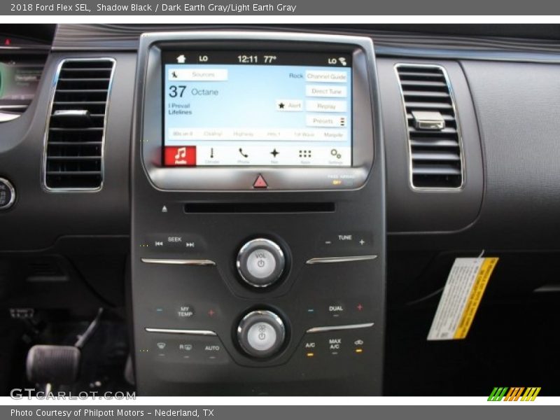 Controls of 2018 Flex SEL