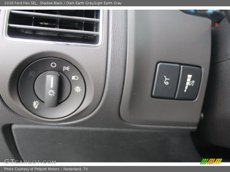 Controls of 2018 Flex SEL