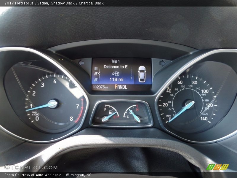 Shadow Black / Charcoal Black 2017 Ford Focus S Sedan