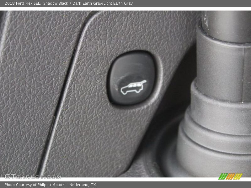 Shadow Black / Dark Earth Gray/Light Earth Gray 2018 Ford Flex SEL