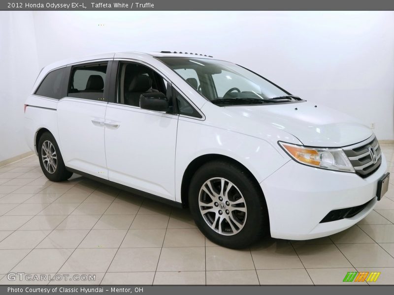 Taffeta White / Truffle 2012 Honda Odyssey EX-L