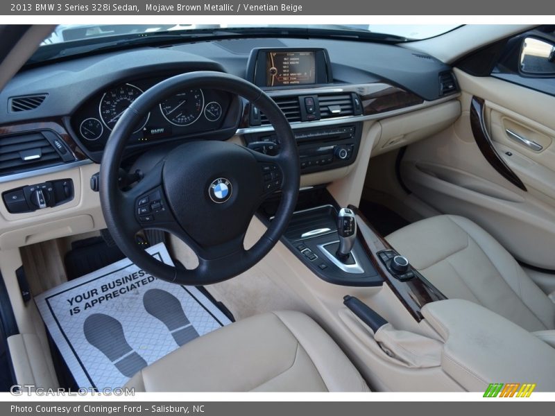 Mojave Brown Metallic / Venetian Beige 2013 BMW 3 Series 328i Sedan