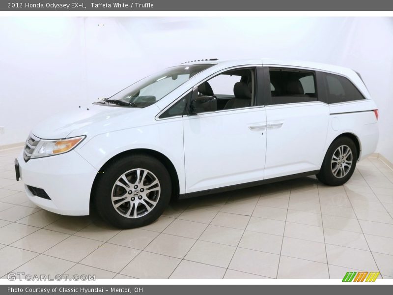 Taffeta White / Truffle 2012 Honda Odyssey EX-L