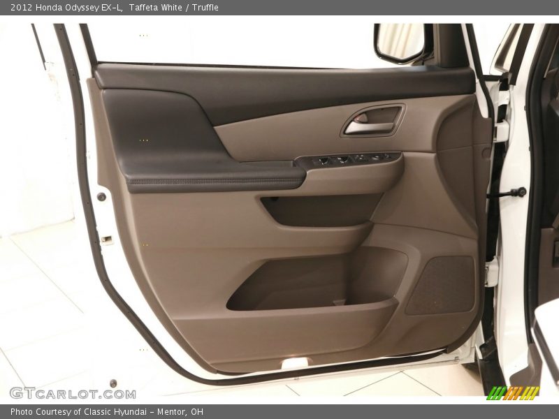 Taffeta White / Truffle 2012 Honda Odyssey EX-L