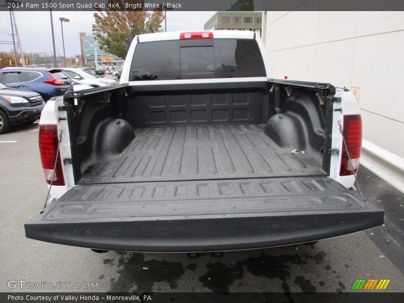 Bright White / Black 2014 Ram 1500 Sport Quad Cab 4x4