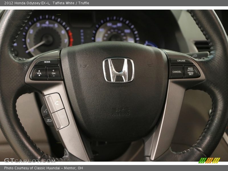 Taffeta White / Truffle 2012 Honda Odyssey EX-L