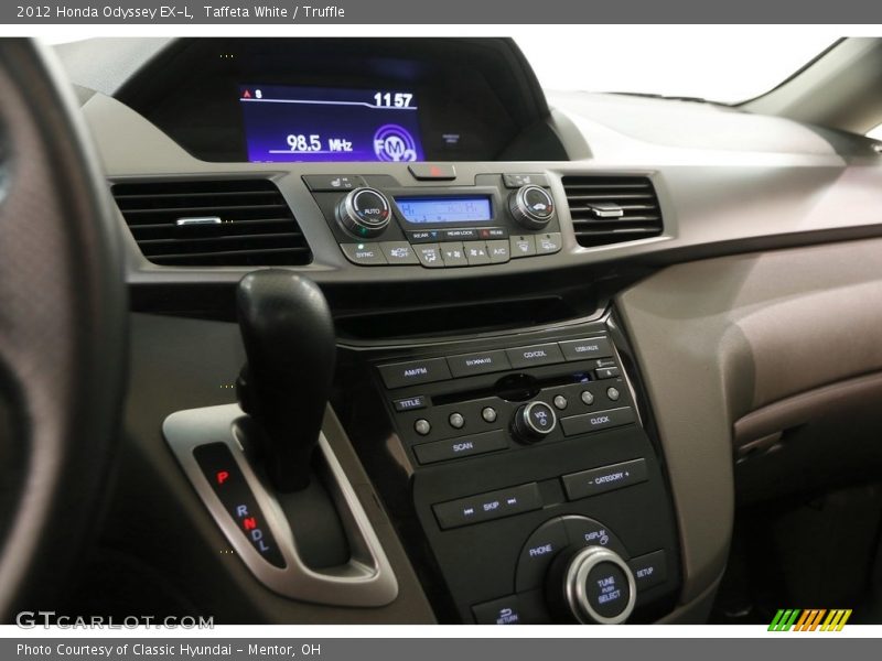 Taffeta White / Truffle 2012 Honda Odyssey EX-L