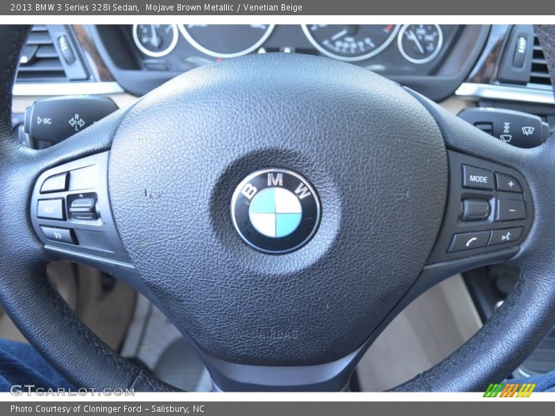 Mojave Brown Metallic / Venetian Beige 2013 BMW 3 Series 328i Sedan