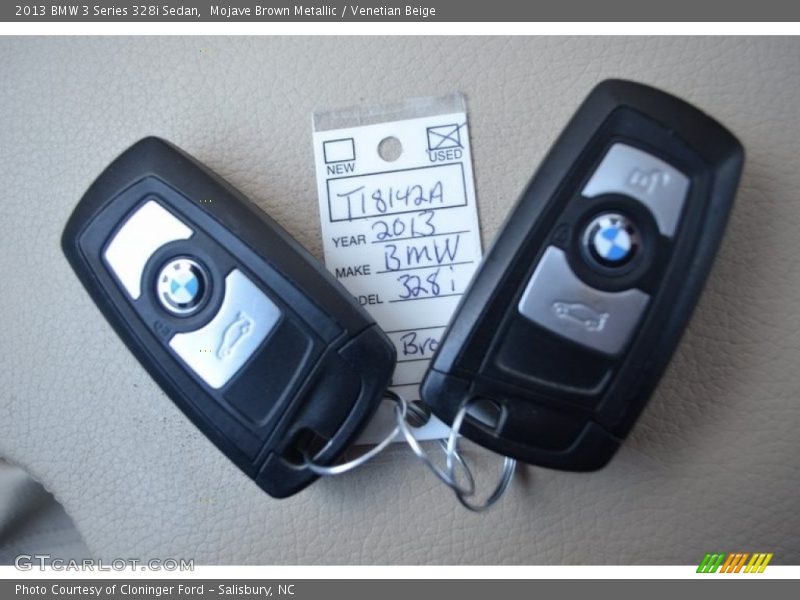 Mojave Brown Metallic / Venetian Beige 2013 BMW 3 Series 328i Sedan