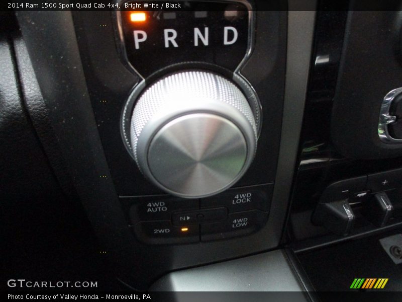 Bright White / Black 2014 Ram 1500 Sport Quad Cab 4x4