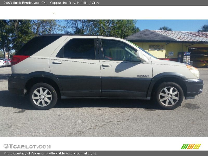 Cappuccino Frost Metallic / Gray 2003 Buick Rendezvous CXL